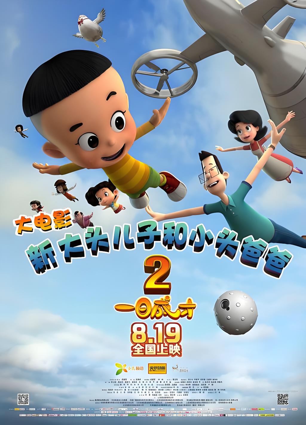 New Big Head Son and Small Head Dad 2: One Day to Success